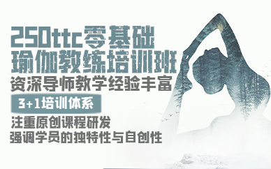青岛250ttc零基础瑜伽教练培训班