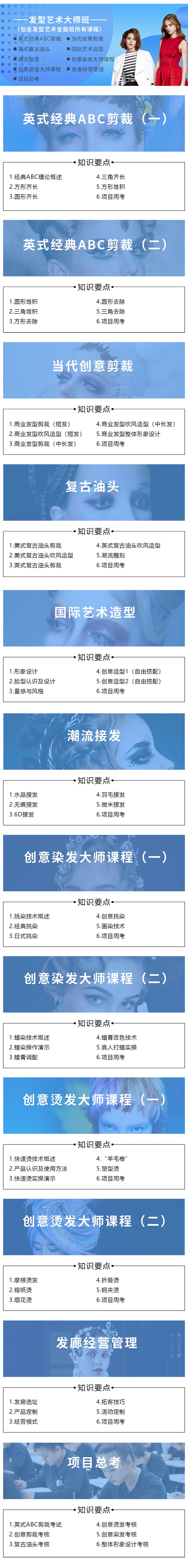 发型艺术大师班