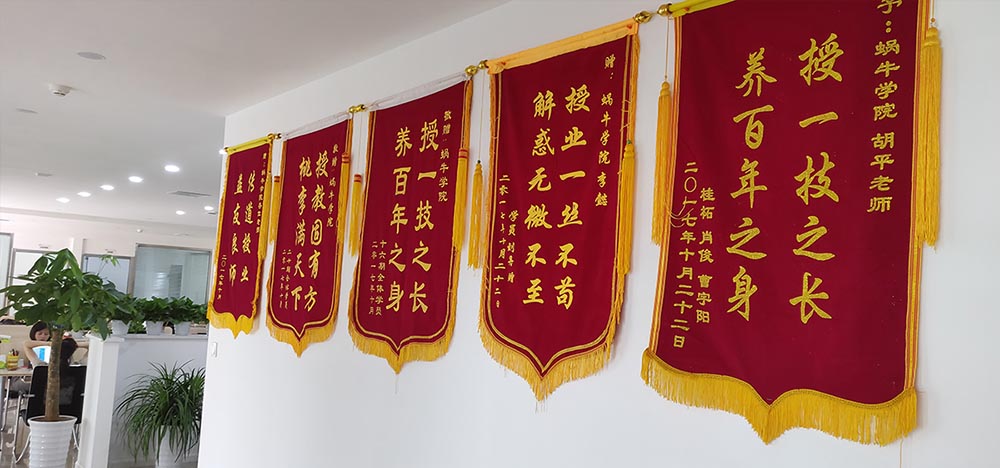 锦旗墙 锦旗墙