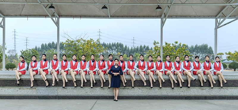 航空学员风采——女生