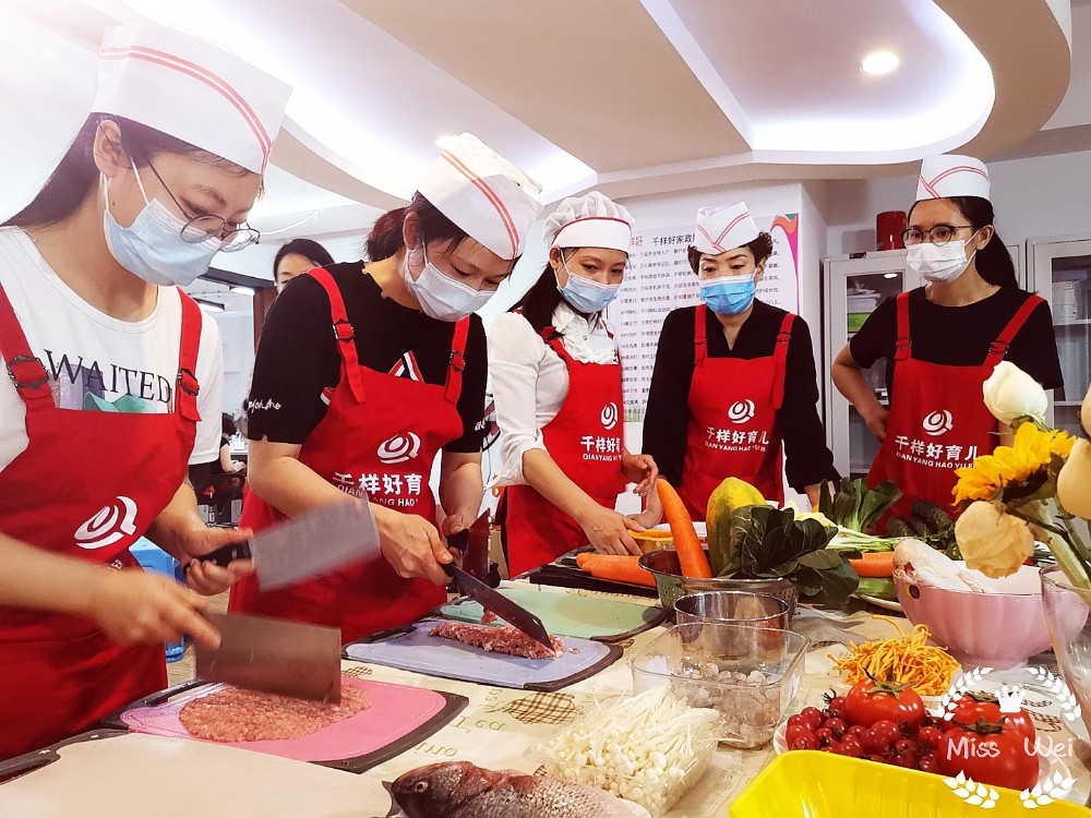 月子餐授课现场