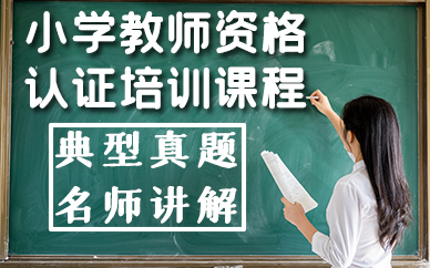 合肥小学教师资格认证培训课程