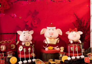 猪猪拜年系列作品