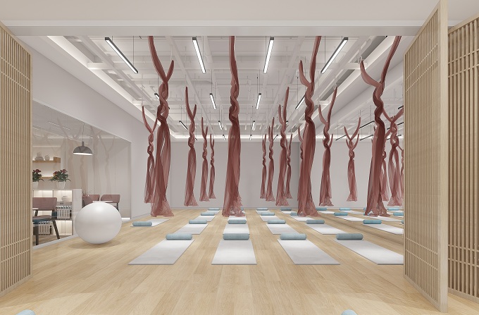 嘉州校区空中瑜伽教室