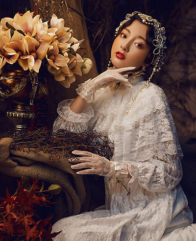 复古蕾丝新娘 复古蕾丝新娘