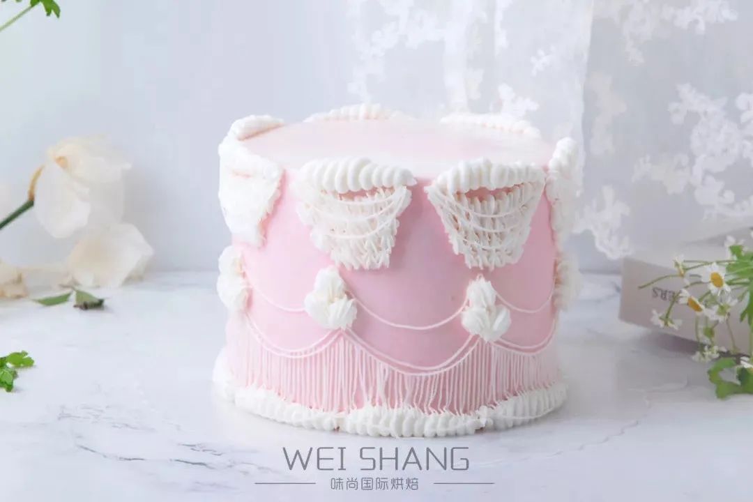 复古花边蛋糕作品 复古花边蛋糕作品