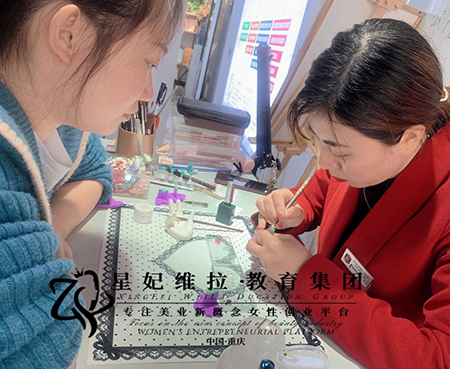 美甲教学 美甲教学