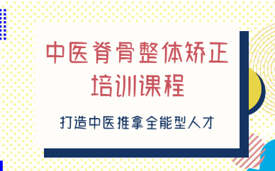 西安中医脊骨整体矫正培训课程