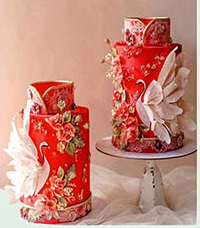 翻糖蛋糕 翻糖蛋糕