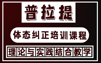 上海普拉提体态纠正培训课程