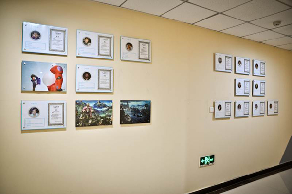 走廊專家墻 走廊專家墻