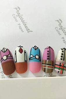 学员美甲作品