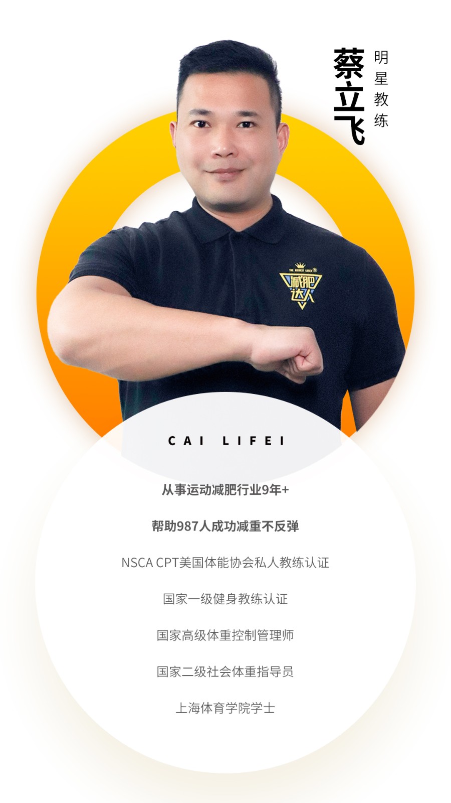 上海教练资质蔡立飞 上海教练资质蔡立飞