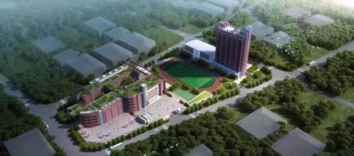校园全景图 校园全景图