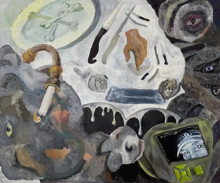 《晚宴离下水道很近》作品 《晚宴离下水道很近》作品