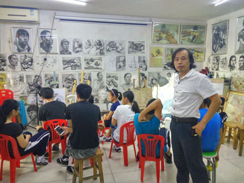 深圳艺拓画室的老师专业吗？强大吗？