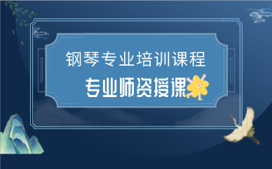 上海钢琴专业培训课程