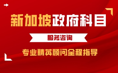厦门新加坡政府科目服务咨询