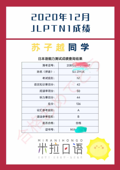 蘇子越成績 蘇子越成績