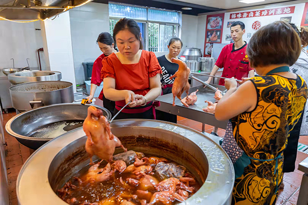卤肉实景 卤肉实景