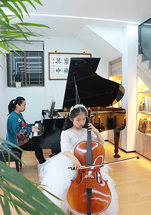 大提琴练习