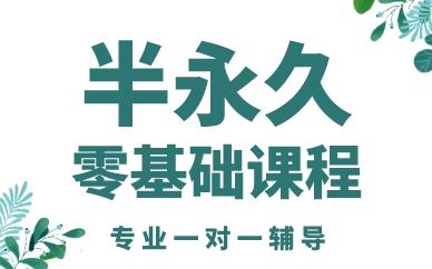 成都半永久零基础课程