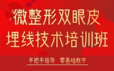 成都微整形雙眼皮埋線技術(shù)培訓(xùn)班