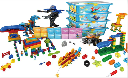 广州3-5岁少儿百搭宝贝创意搭建启蒙课程