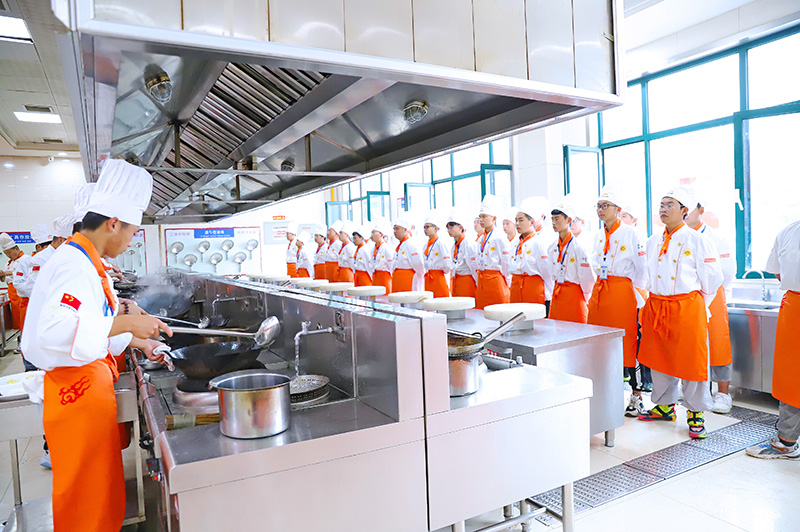 中餐教學(xué)現(xiàn)場 