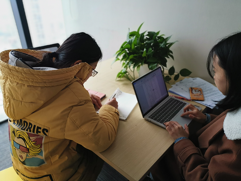 一对一教学现场