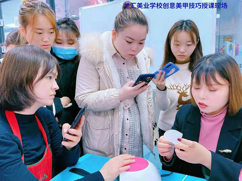 美甲实操 美甲实操