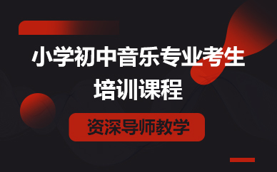 杭州小学初中音乐专业考生培训课程