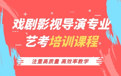 珠海戲劇影視導(dǎo)演專業(yè)藝考培訓(xùn)課程