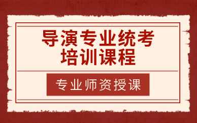 武汉导演专业统考培训课程