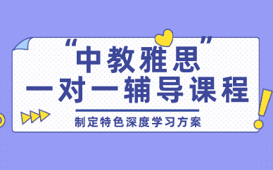 上海中教雅思一对一辅导课程