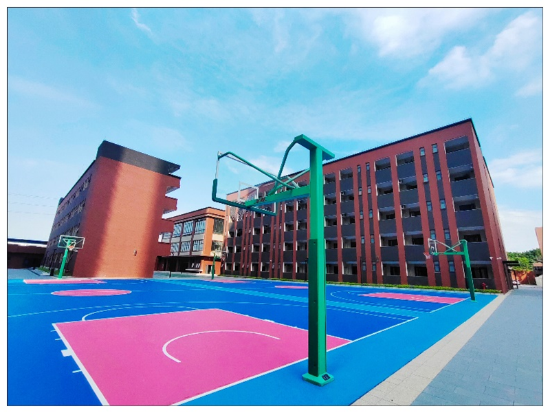 学校篮球场 学校篮球场
