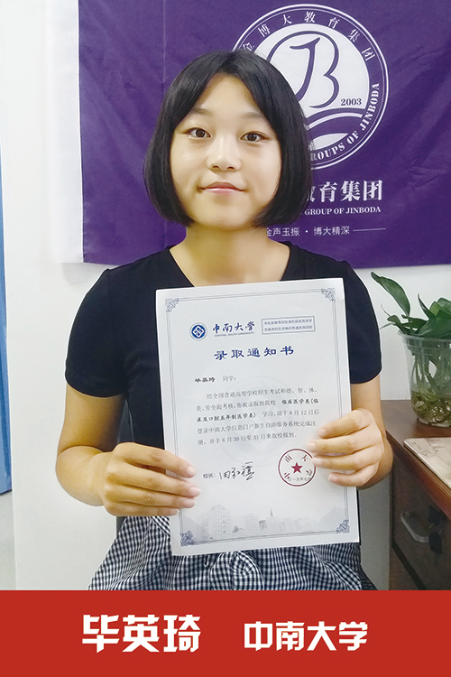 中南大学  毕英琦