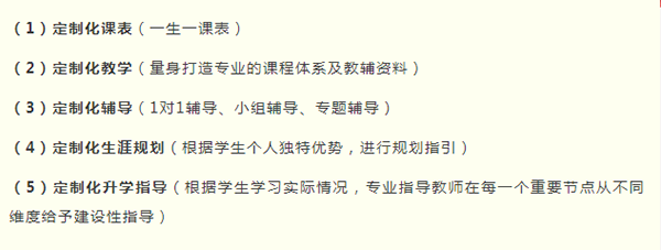 定制教育