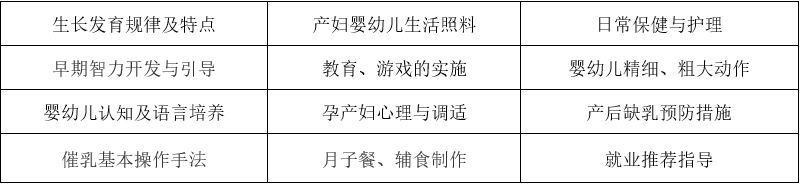 母婴就业班（育婴月嫂催乳基础）
