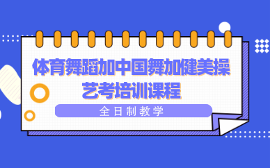 合肥体育舞蹈加中国舞加健美操艺考培训课程