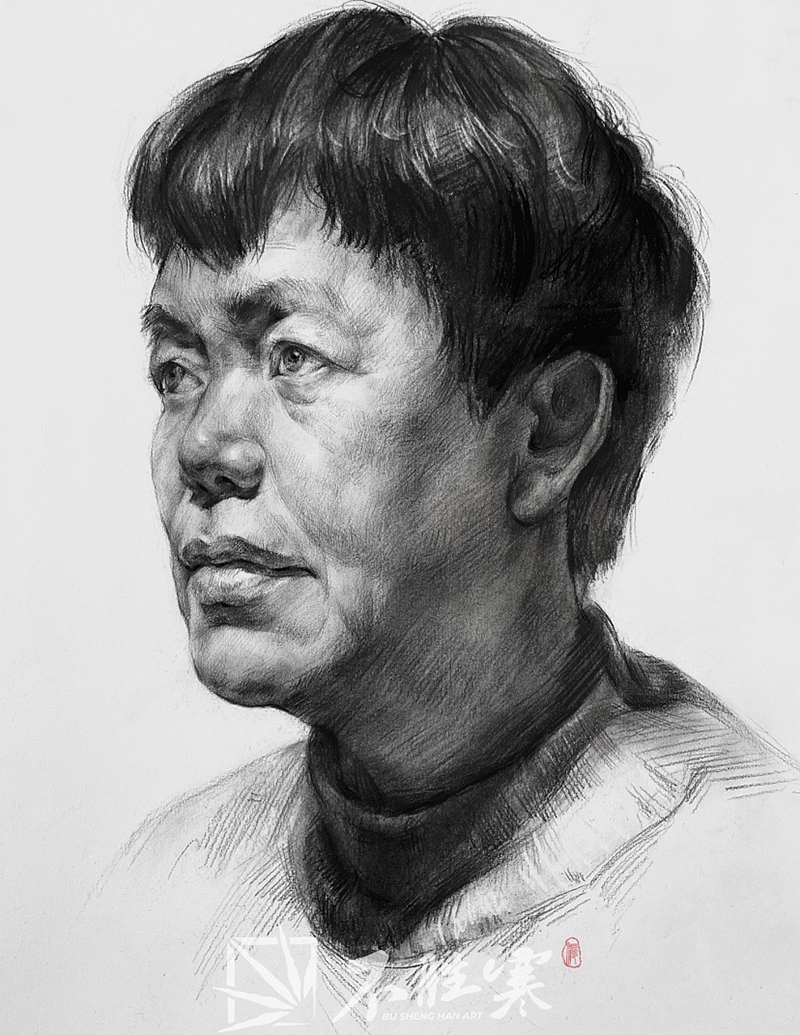 素描头像 素描头像