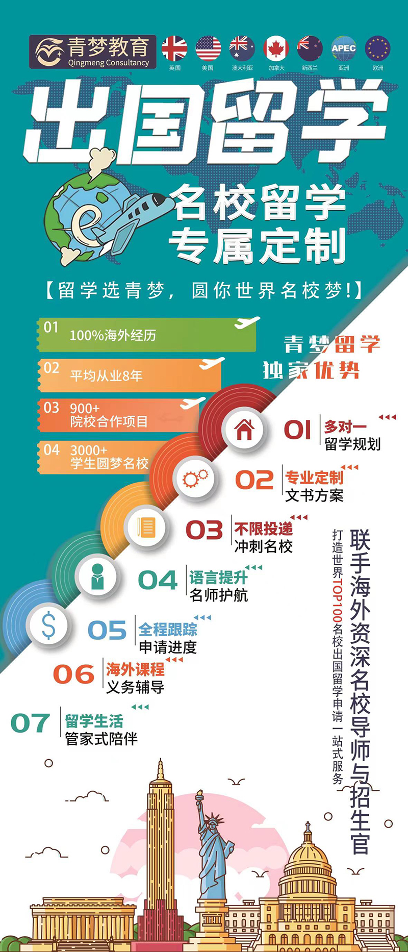 名校留学 专属定制