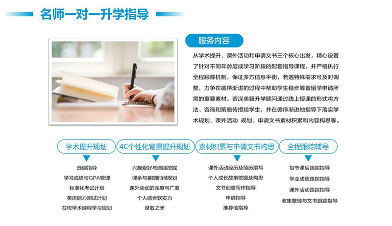 一对一升学指导