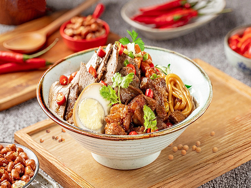 牛肉拌粉/面+蛋 牛肉拌粉/面+蛋