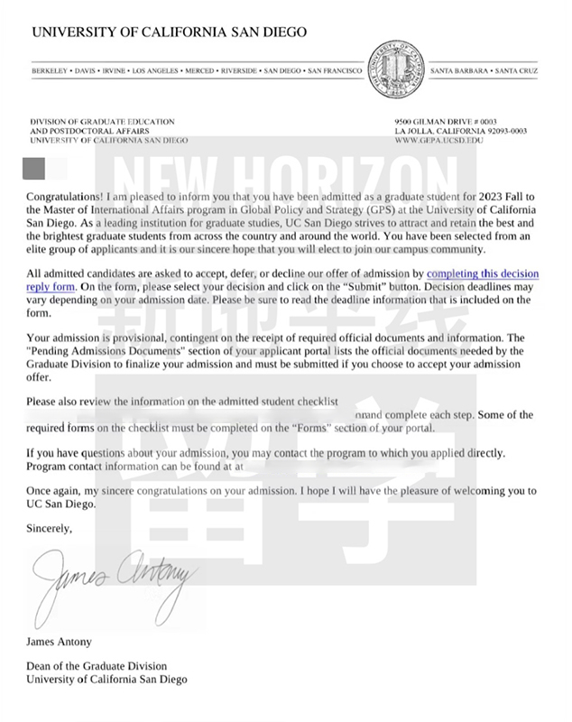 UCSD-国际事务 UCSD-国际事务