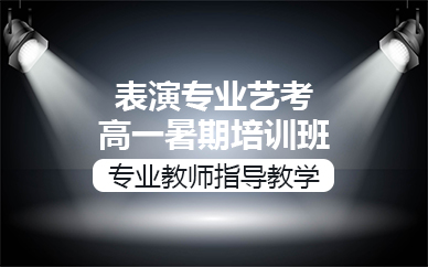 杭州表演专业艺考高一暑期培训班