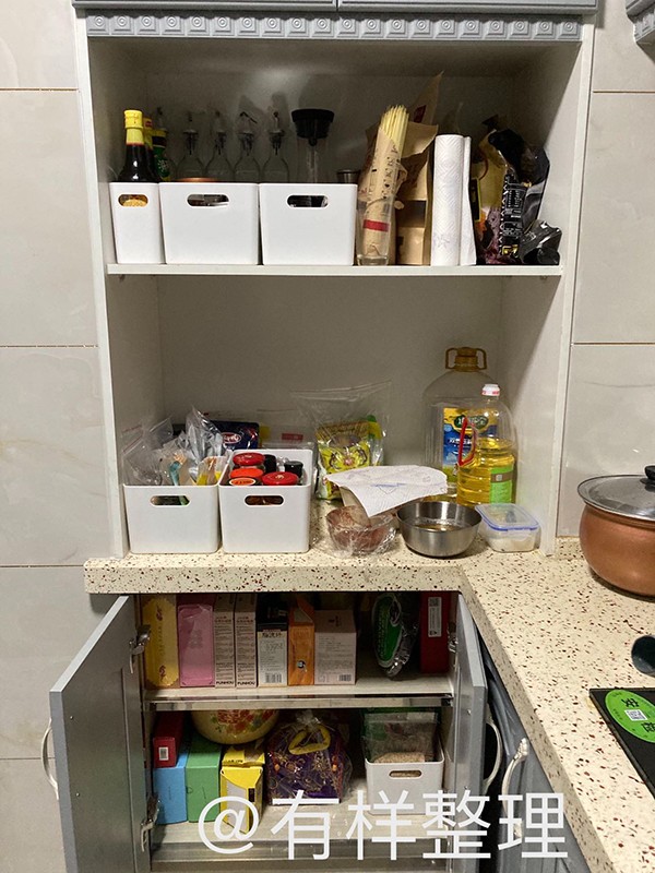 橱柜整理后