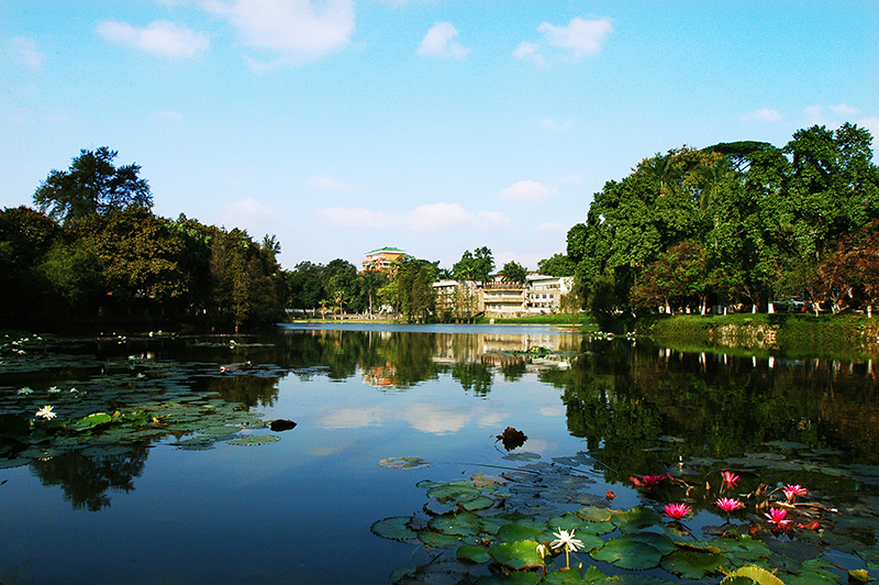 碧水如镜（洪泽湖）