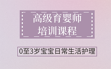 南京高级育婴师培训课程