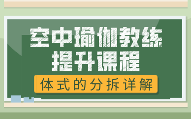 空中瑜伽教练提升课程 空中瑜伽教练提升课程
